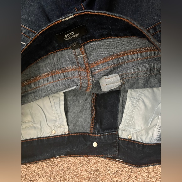 NEW “DARK GLACIAL RICKY BIG T FLAPS” true religion jeans. - Picture 3 of 6